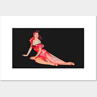 Pin Up- Red Posters and Art